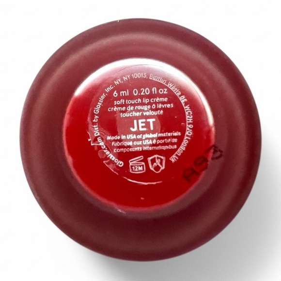 Glossier G Suit Lip Creme JET Bold Red NIB - Picture 11 of 15